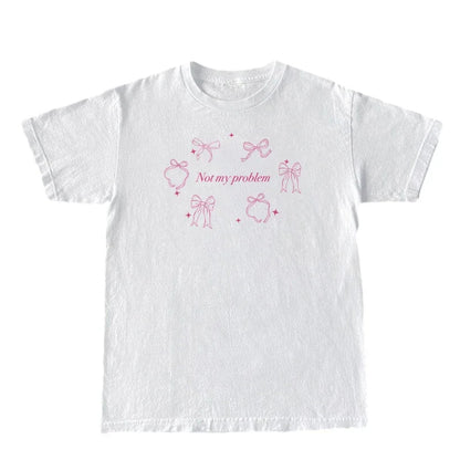 Coquette Ribbon Bow Y2K Tee