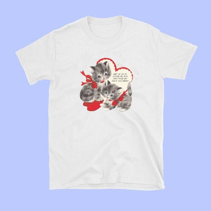 The Kitten Club Oversized Graphic T-Shirt for Women - itsshirty