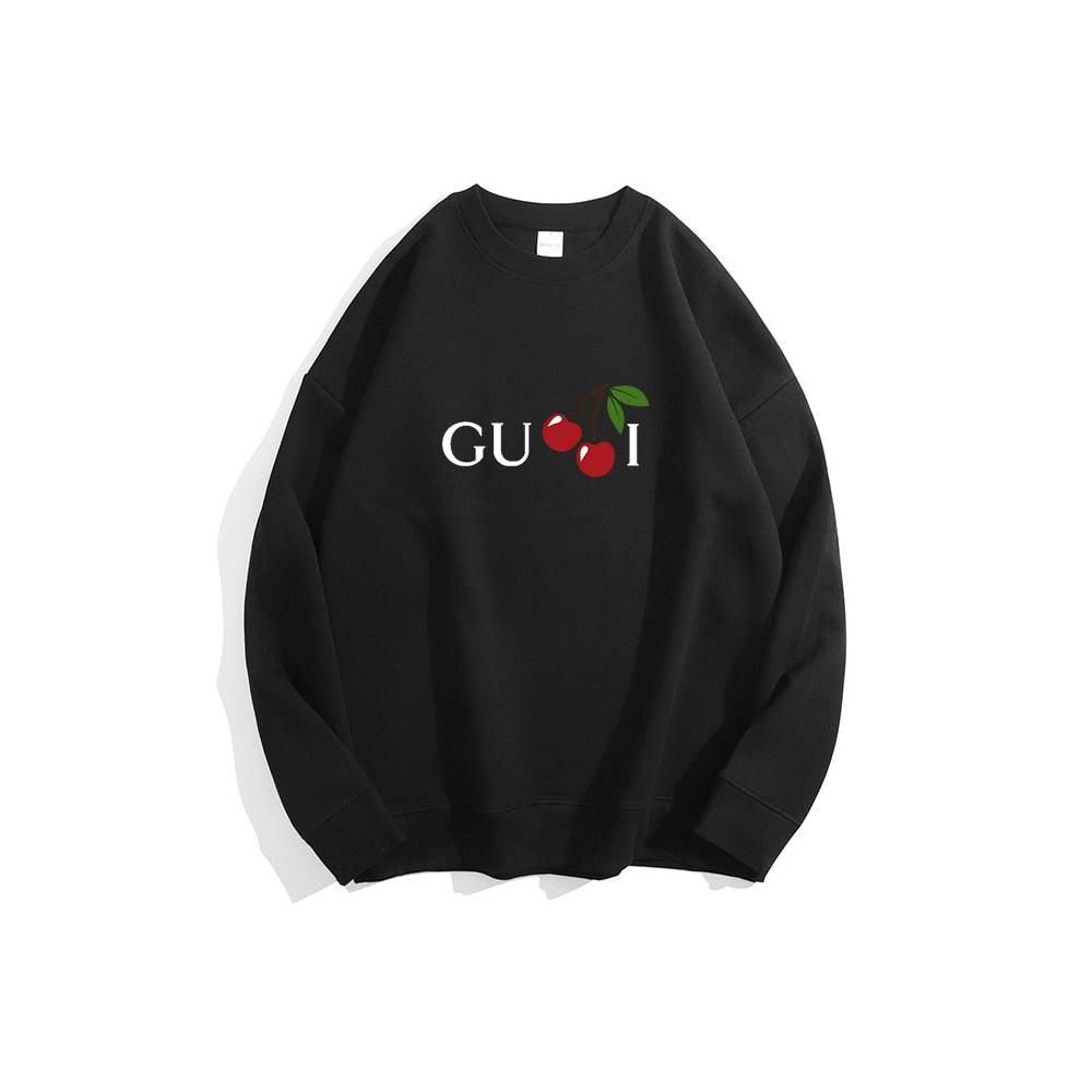 Women's Cherry Letter Hoodie - itsshirty